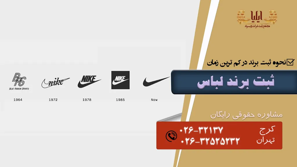 مراحل ثبت برند لباس