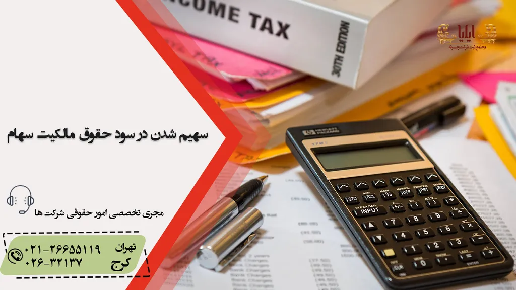 سهیم شدن در سود حقوق مالکیت سهام
