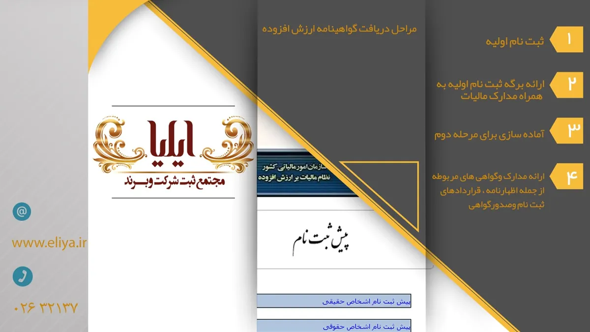 استعلام گواهی ارزش افزوده شرکتها