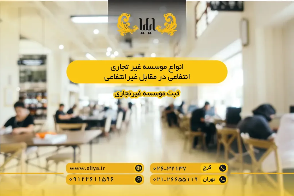 انواع موسسه غیر تجاری