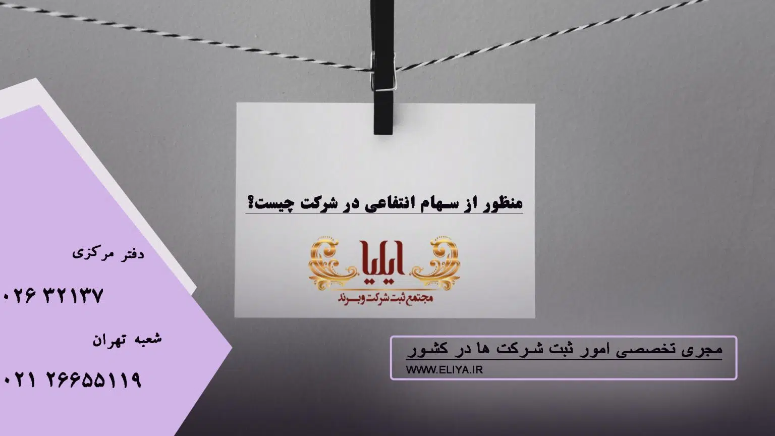 سهام انتفاعی