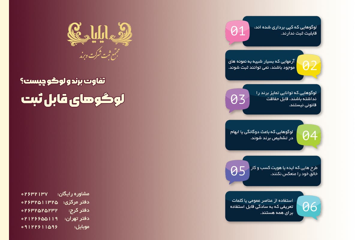 لوگوهای قابل ثبت